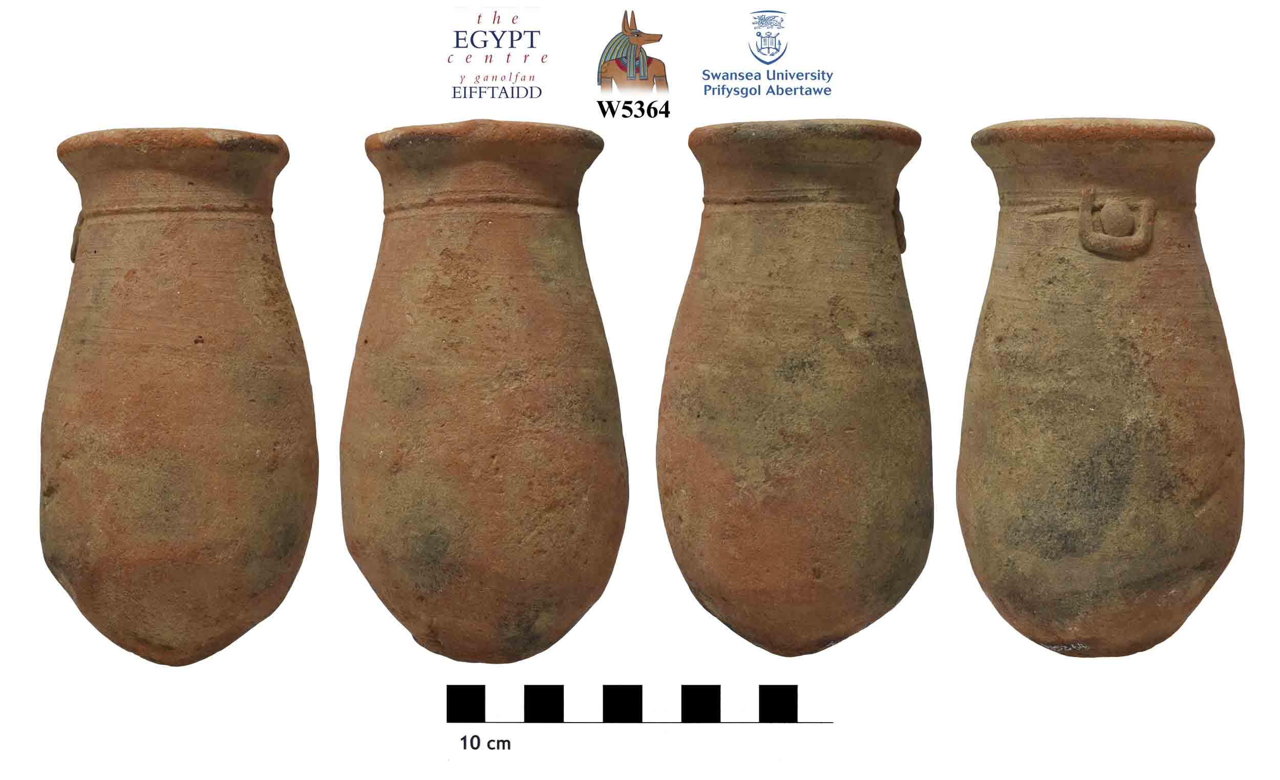 Image for: Small bag shaped jar 